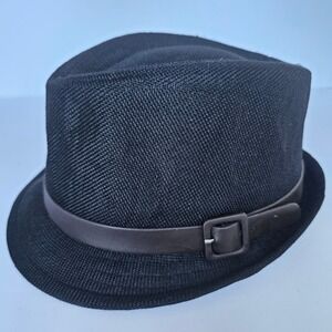 Newhattan Gray Fedora‎ Hat sz Small / Medium - M1002.2